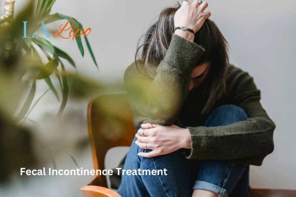 woman worried about fecal incontinence diet Cranleigh