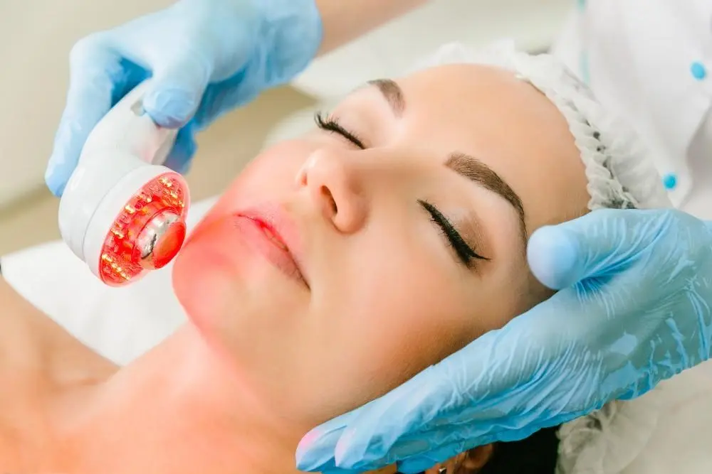 woman having non-surgical Morph8 treatment Cranleigh