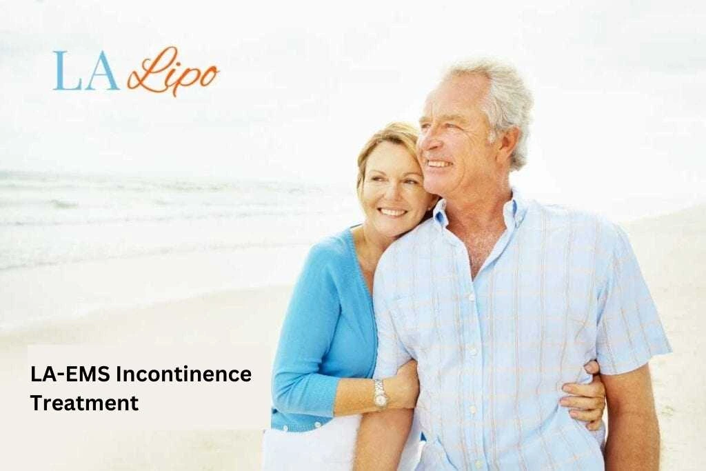 happy couple after treating stress incontinence Cranleigh speak to our team today.