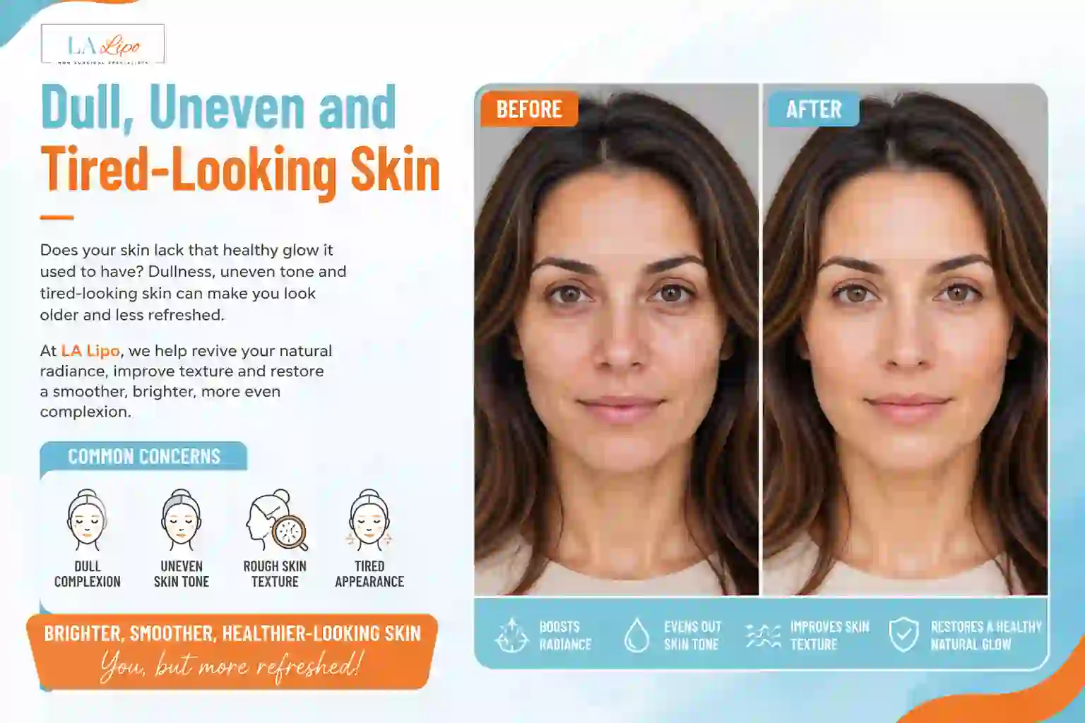 Sign #5: Dull, Uneven and Tired-Looking Skin Cranleigh