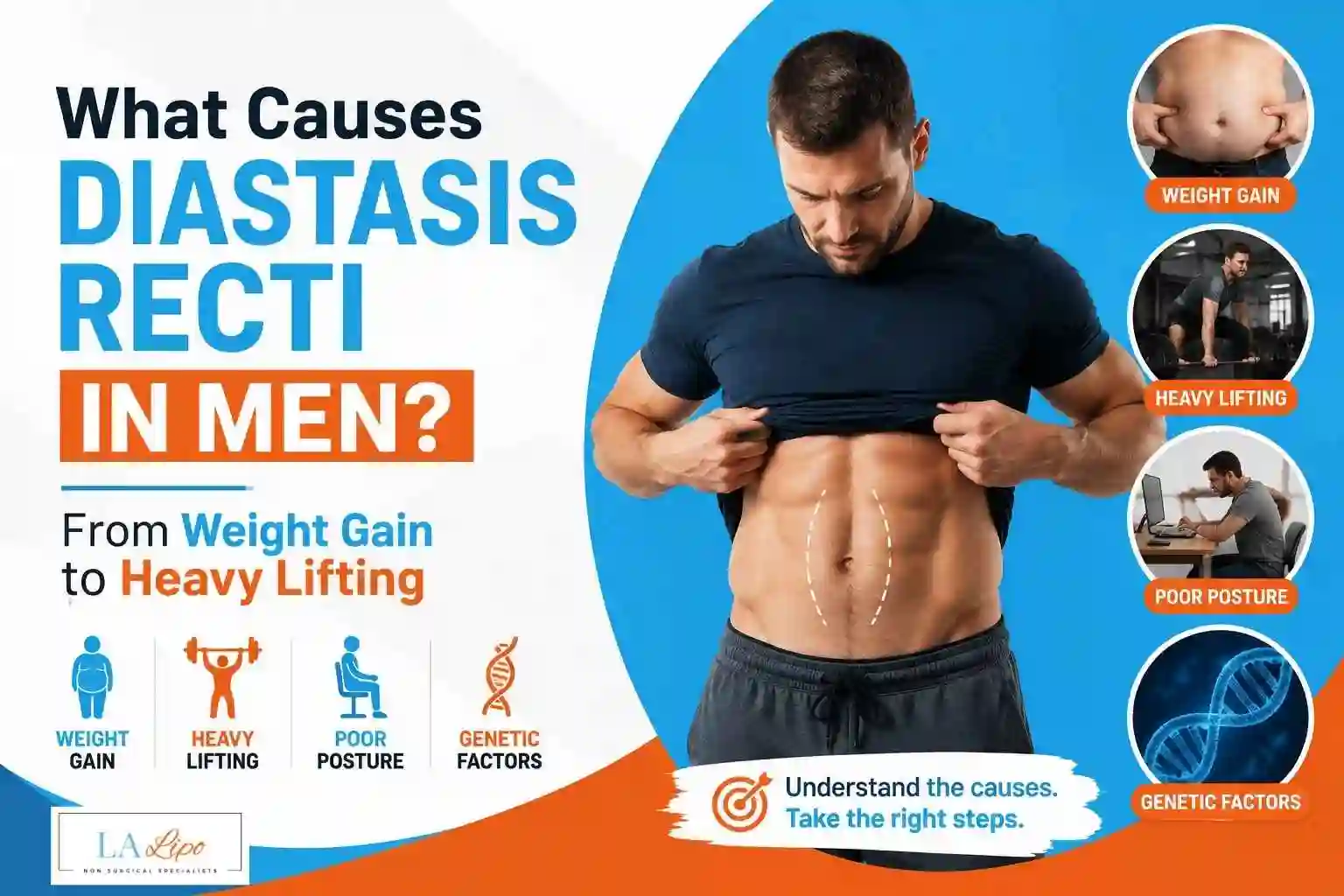 What Causes Diastasis Recti in Men? From Weight Gain to Heavy Lifting Cranleigh